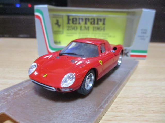 Amazon | ボックスモデル 1/43 「 フェラーリ 250 LM 」 1964y レッド